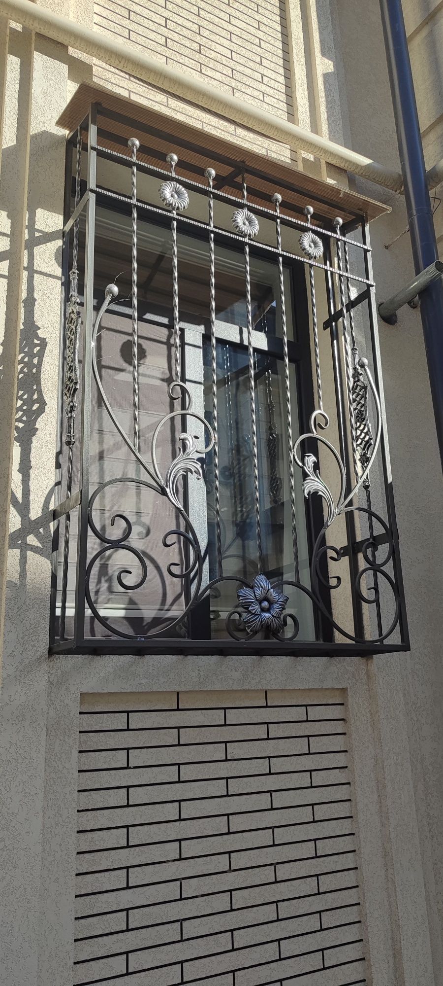 reshetki_house. решетка навес перила ограждения козирок