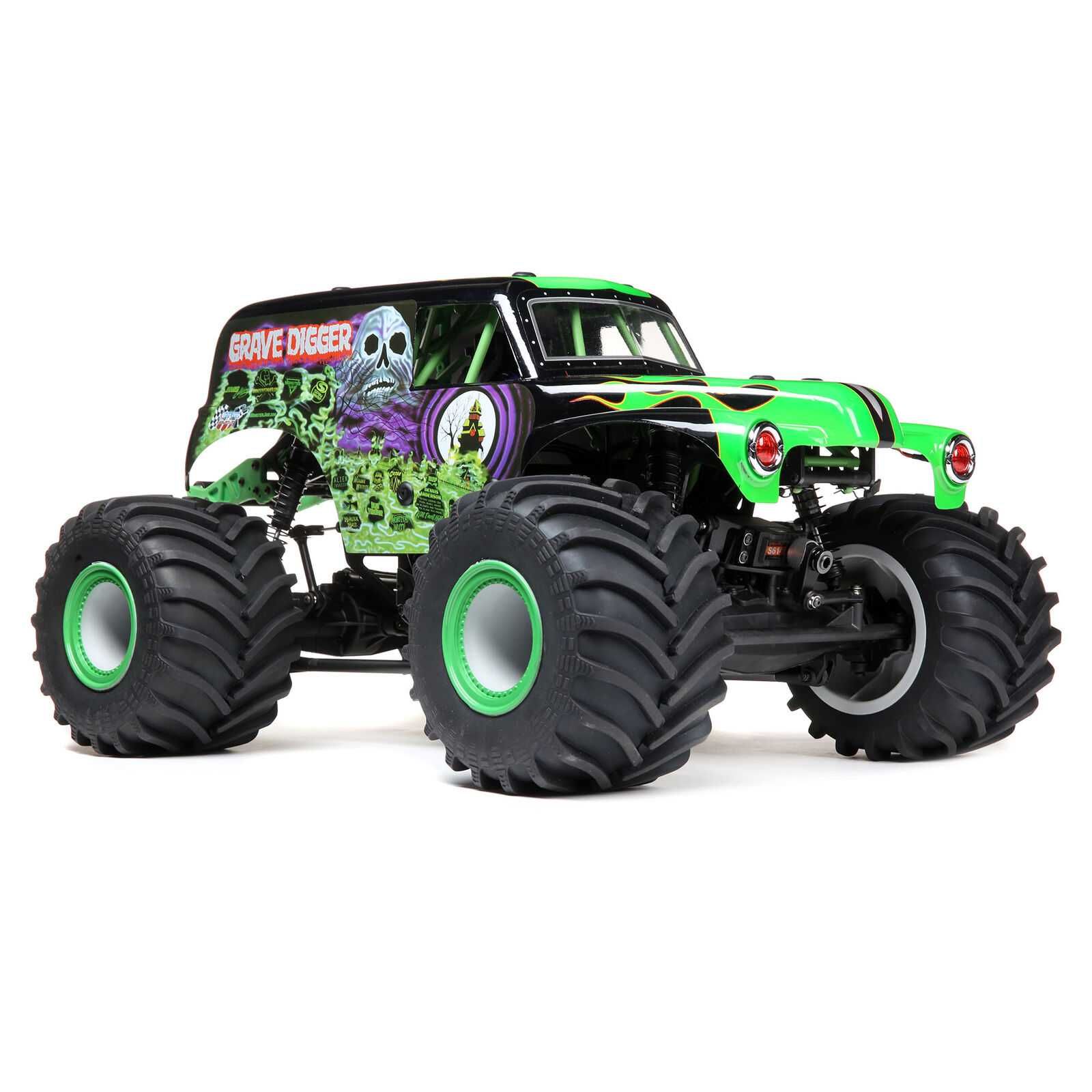 rc LOSI LMT 4X4 GRAVE DIGGER 1/8 4WD Бъги РЦ нитро hpi arrma traxxas