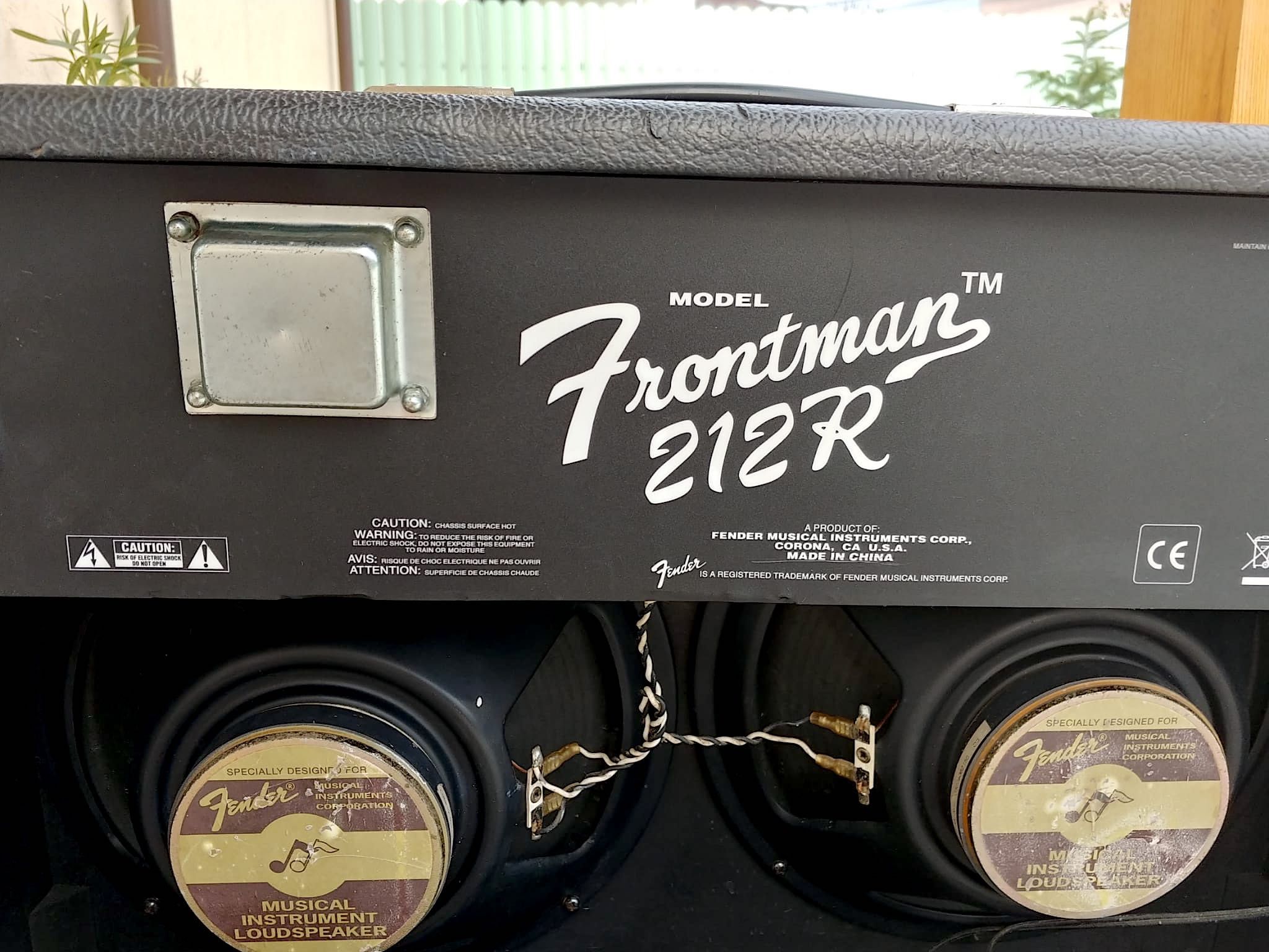 Fender Frontman 212R amplificator chitara Vox Marshall Orange Echo