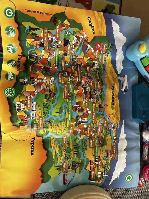 Интерактивна карта на България