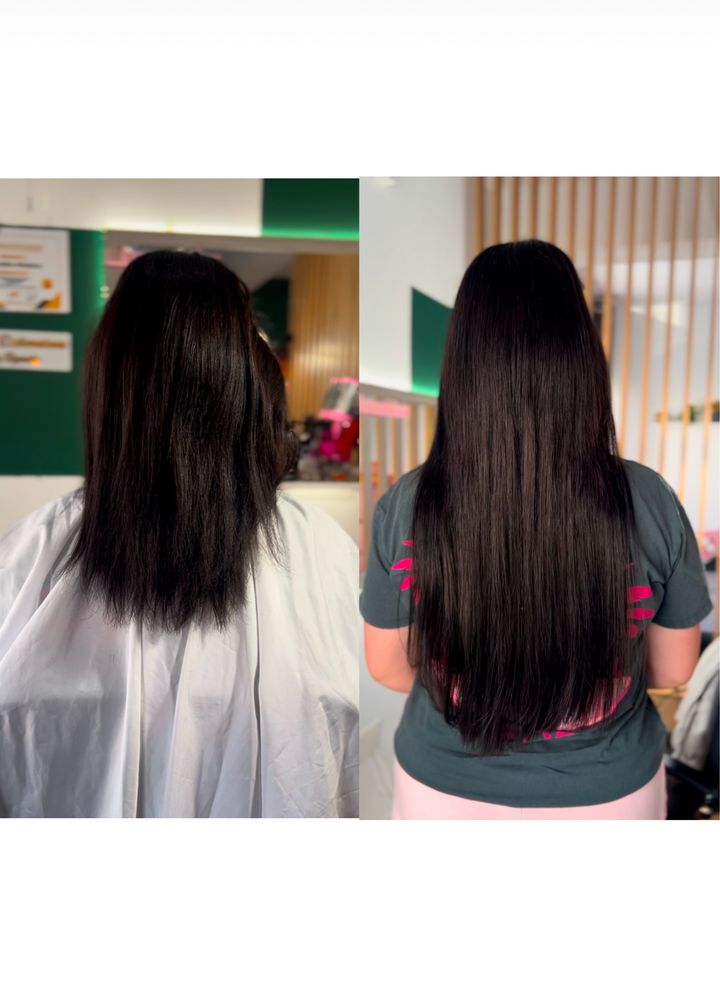 Aplic extensii de par