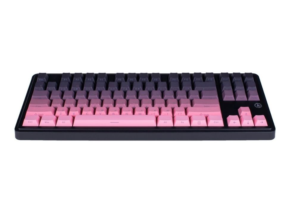 Клавиатура Ajazz ak870 Plus Dream Weaver Switch розовый