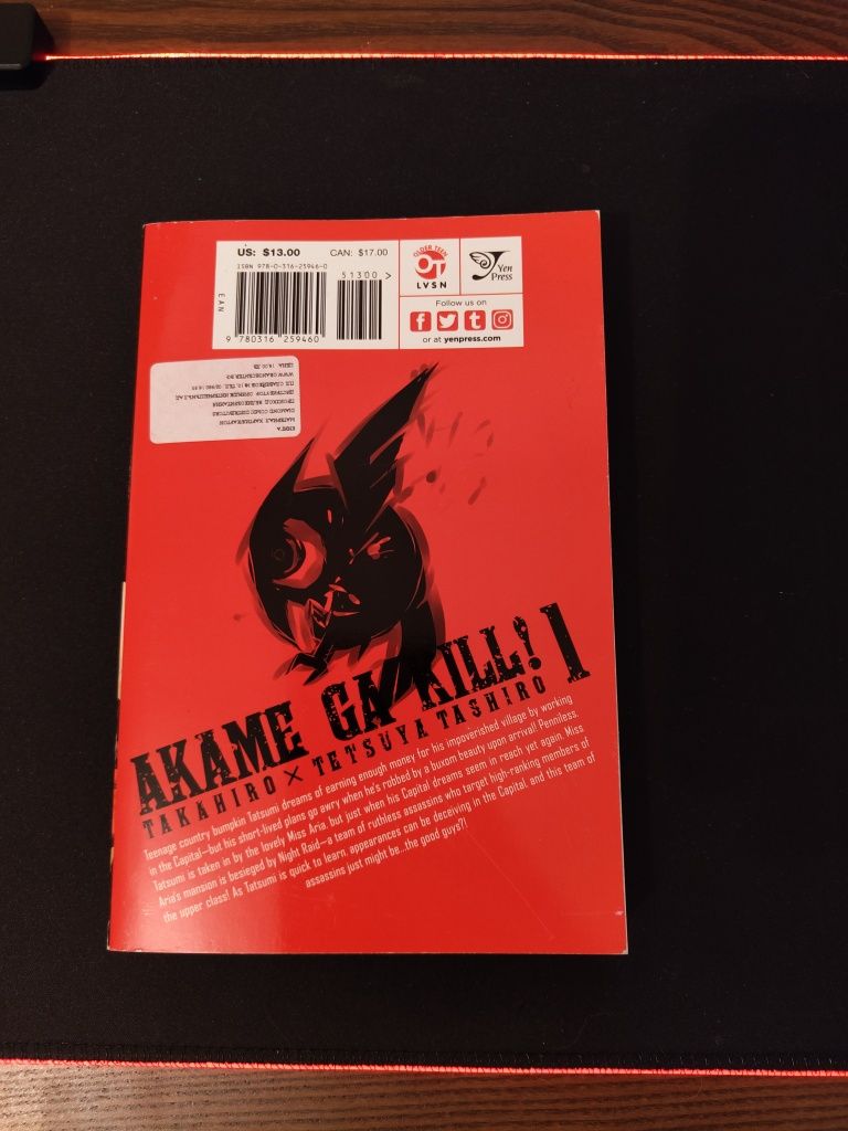 Akame ga Kill vol. 1