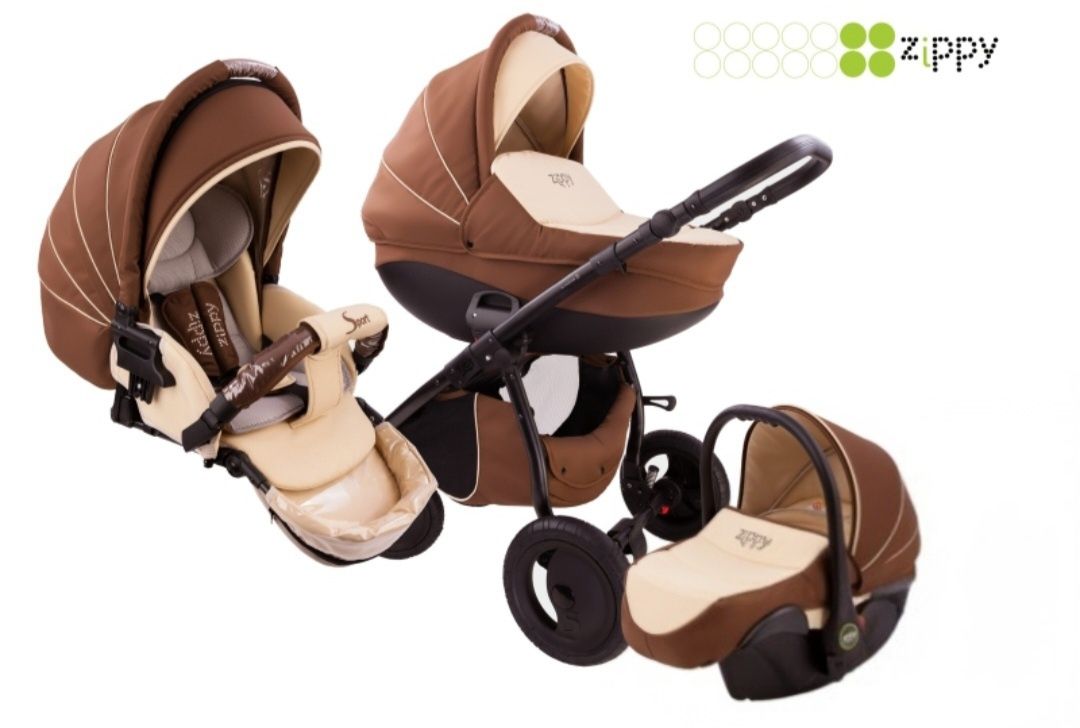 Бебешка количка Tutis Zippy 3в1