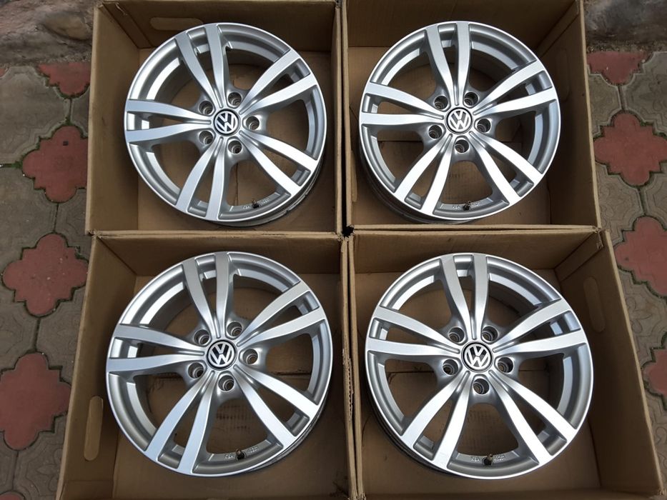 jante aliaj 16; 5x112; Vw Passat b5, b6, b7, b8, Caddy, Golf 5, 6, 7