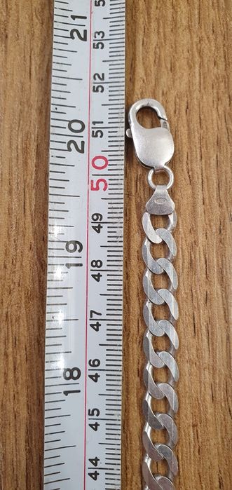 Lanț argint 925 model cuban 30,9 grame