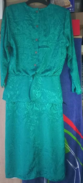 Rochie vintage Scarlett din material premium marimea M-L (13-14)