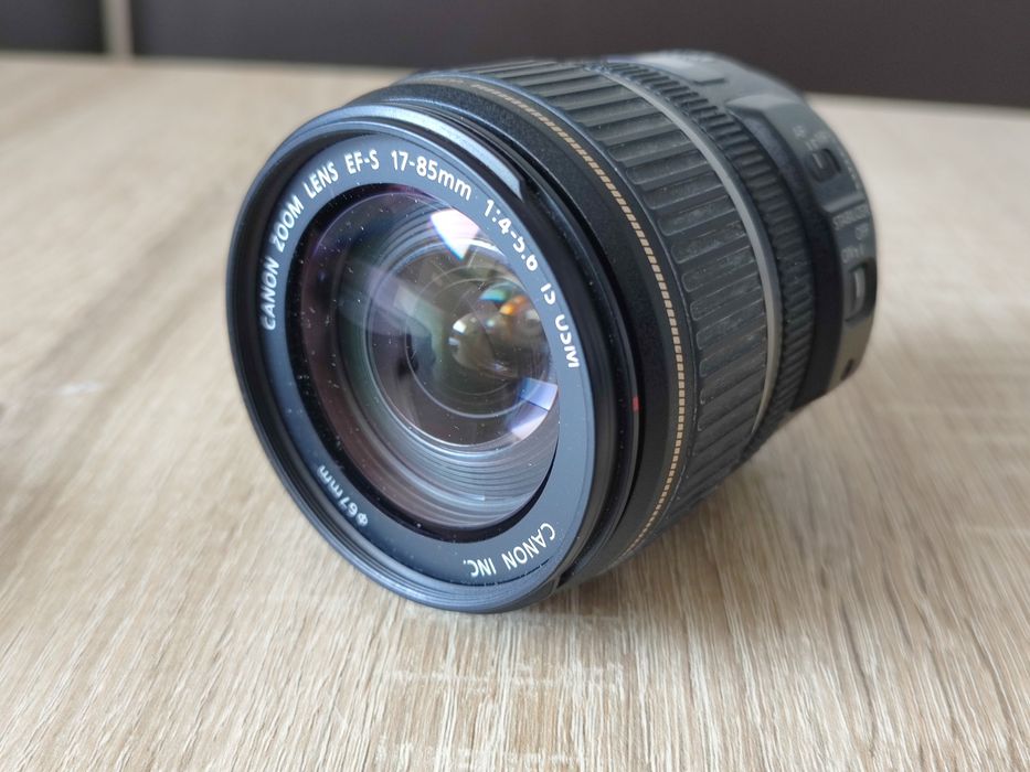 Obiectiv Canon efs 17-85 4-5.6 is USM impecabil