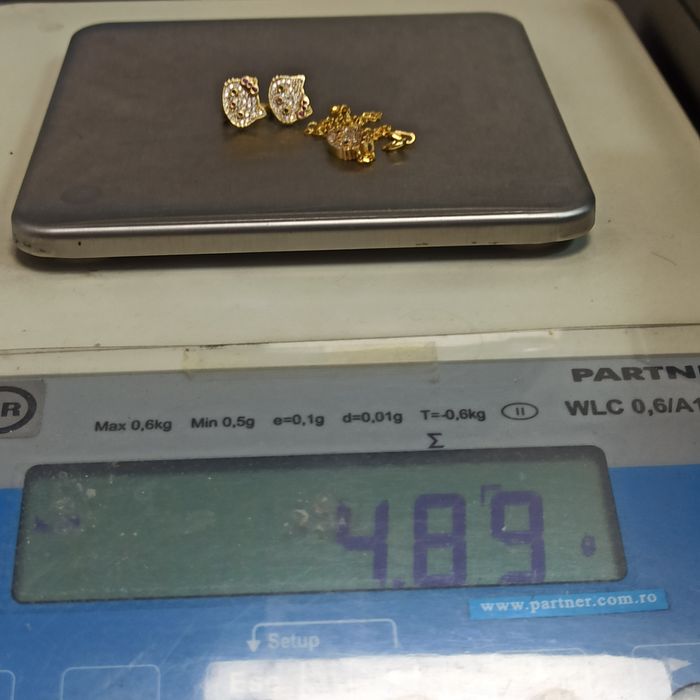 Set cercei și brățară argint