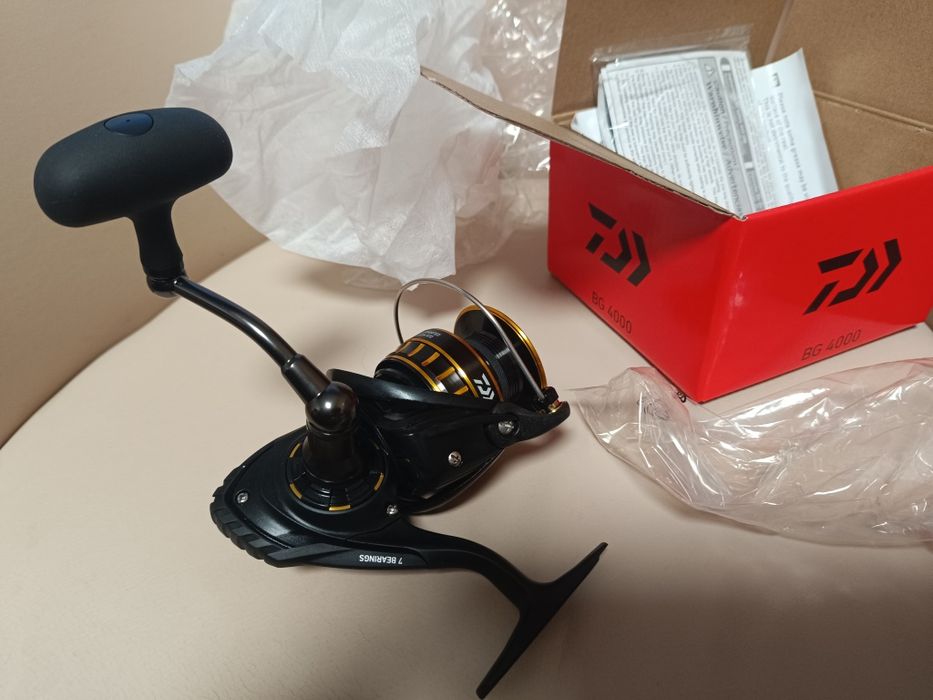 Нова Макара Daiwa BG 4000 морски риболов и сладководен