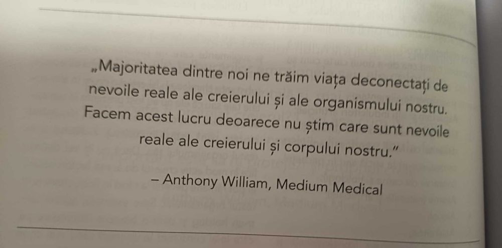 Vindecarea Creierului de Anthony William, Medium Medical. Pret mag 190