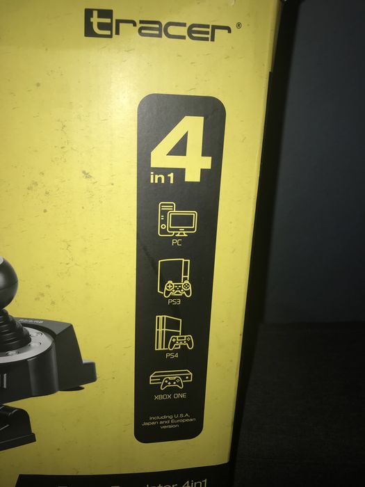 Volan TRACER 4în1 poate fi folosit la PC , PS 3 ,PS4 XBOX ONE