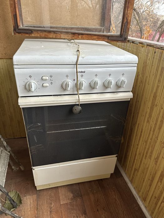 Газ плита indesit