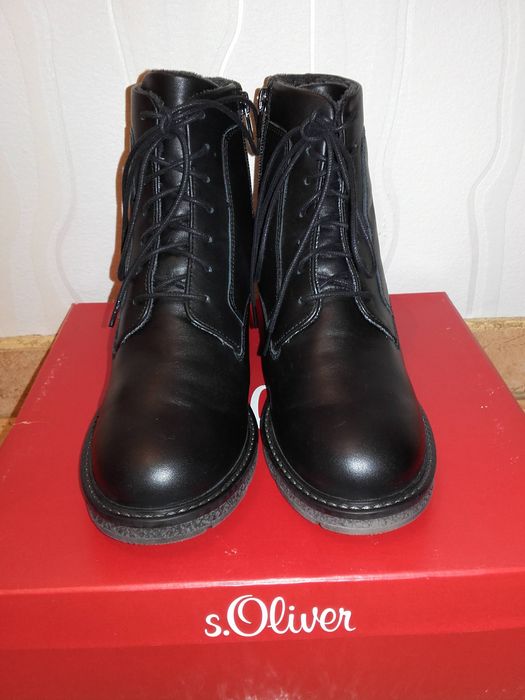 Боти от естествена кожа s.Oliver