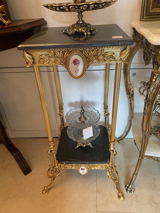 Masa bronz masiv/marmura