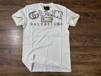Gucci Balenciaga Мъжка Тениска - S, M, L, 2XL