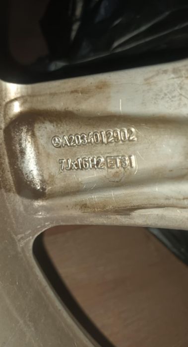 лети джанти с гуми за Мерцедес