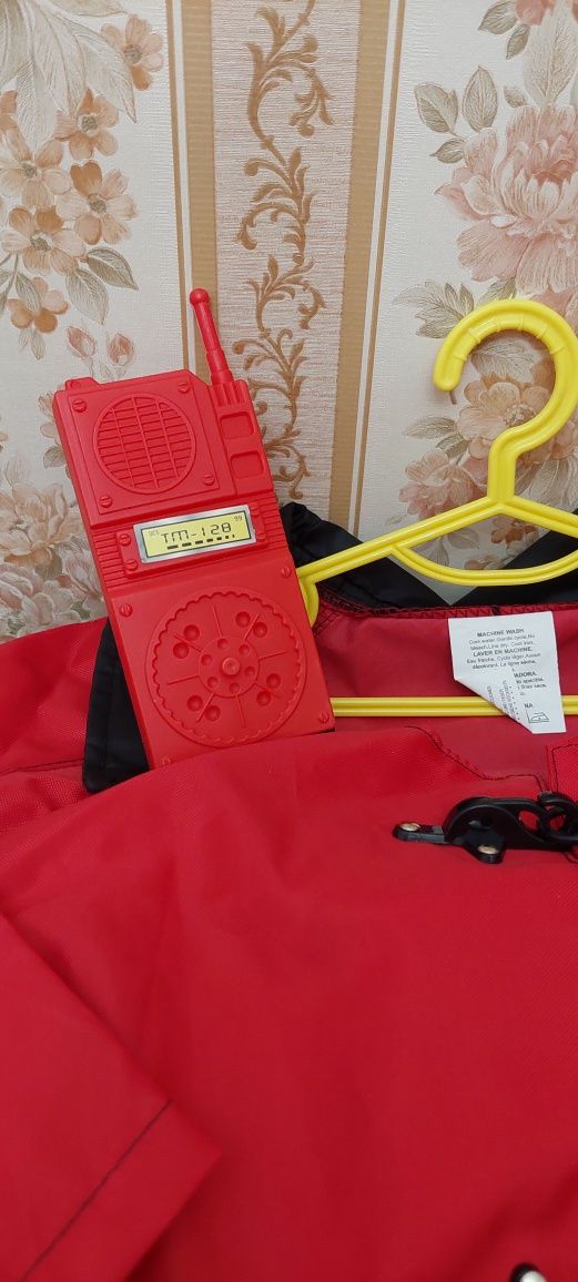 Костюм пожарного детский новый