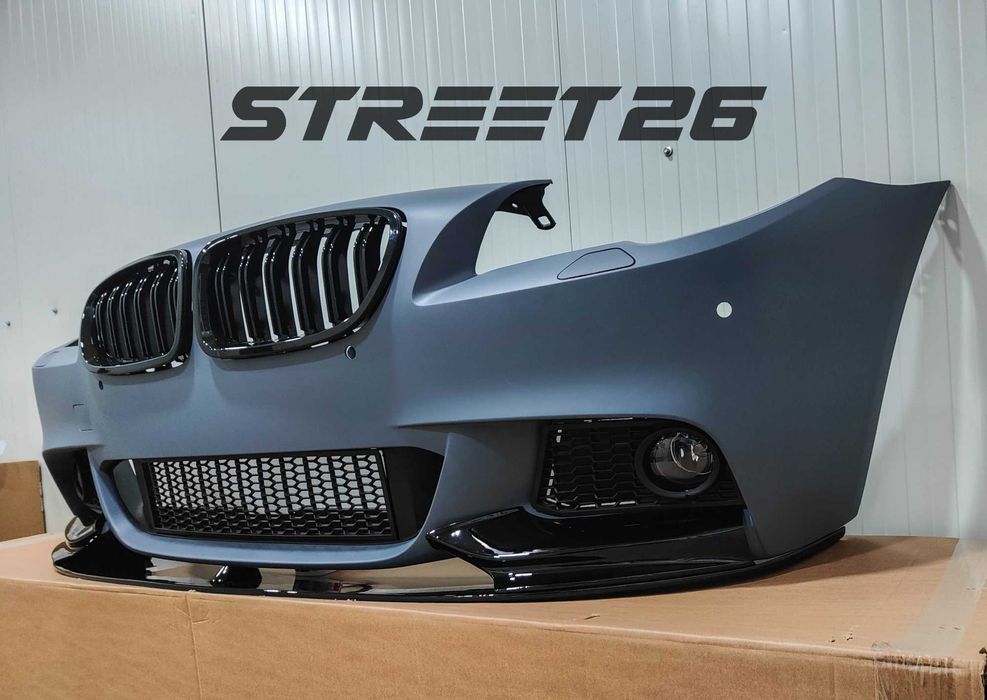 Bara fata M BMW F10 F11 (2010-2013) pre-LCI cu grile duble si lip