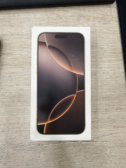 Iphone 16 Pro Max 256gb 1 ta simlik. Imei ikkalasi o’tgan