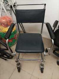 СОФИЯ, Иинвалиден стол за баня / количка, РАЗШИРЕН +стандартна седалка