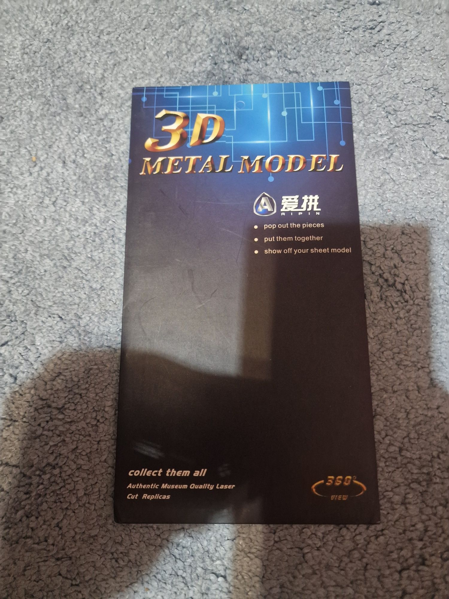 Puzzle metal motocicleta Kawasaki H2R
