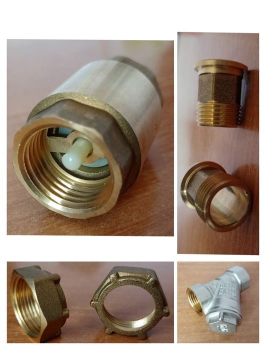 Сантехнические железные запчасти, детали все за 1000 тг