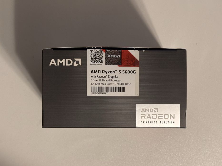 Procesor AMD Ryzen 5 5600G 3.9GHz, Box