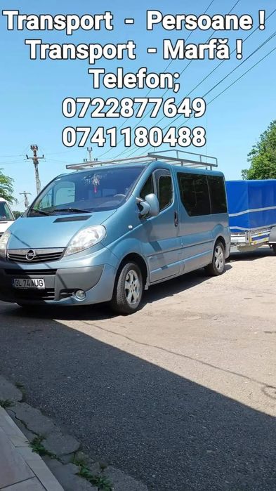 Transport de Persoane și Marfă în Regim Privat & Închirieri Auto 24/24