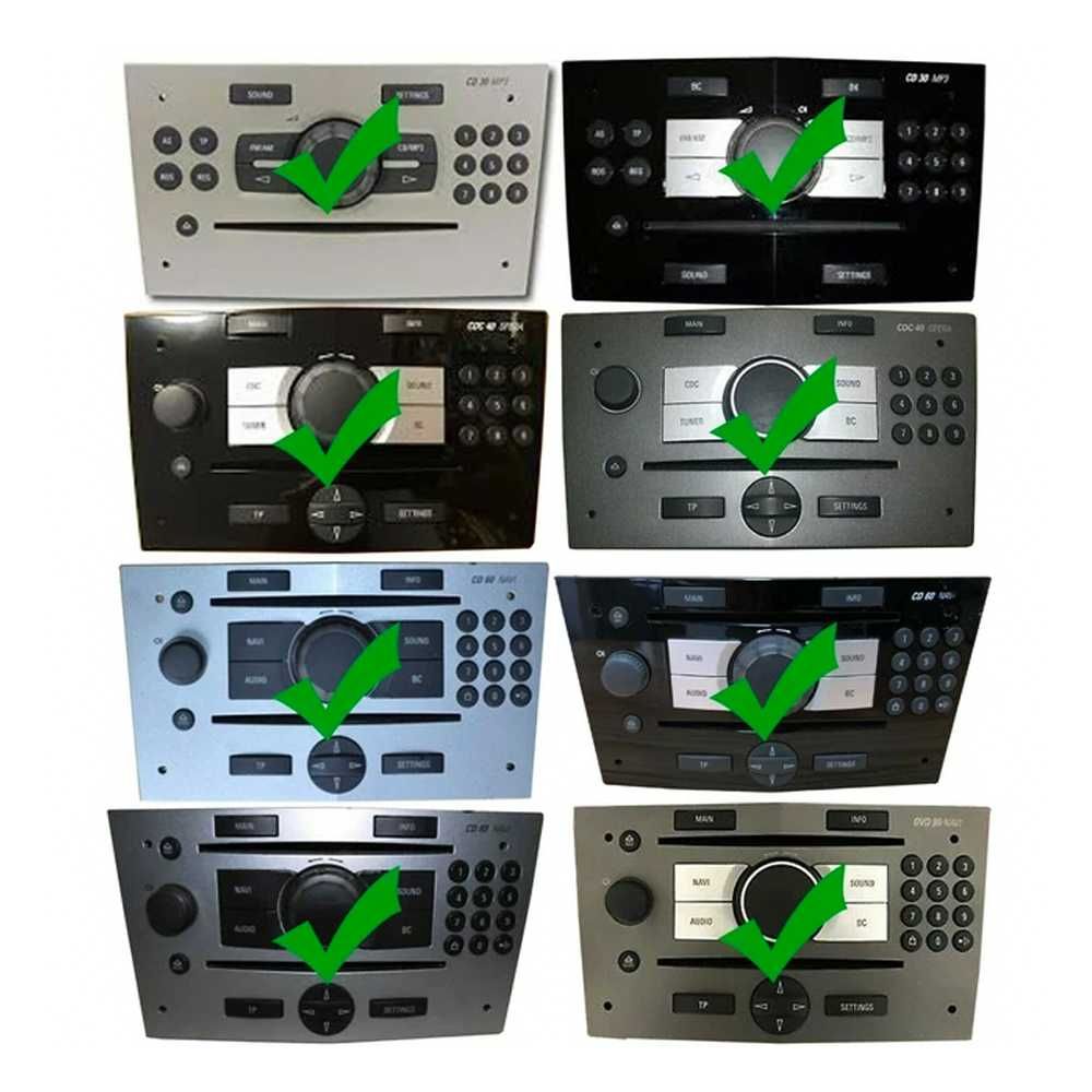 AUX аудио кабел за Opel CD30-MP3 CDC40 CD70 DVD90 аукс за опел радио