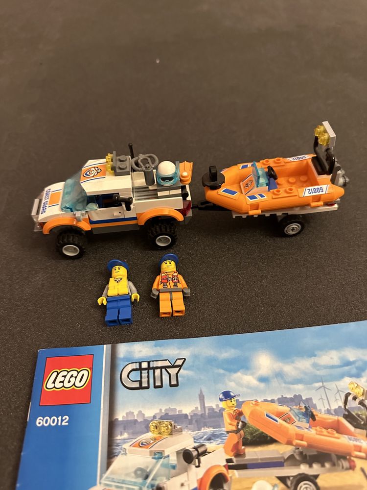 Lego City 60012 Masina 4x4 si Barca de Scafandri