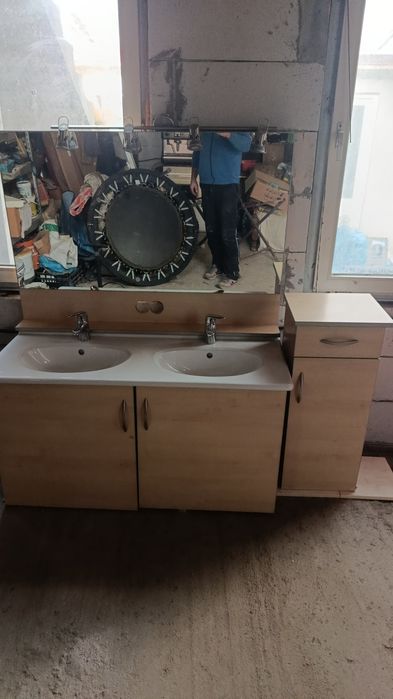 Mobilier baie chiuveta dubla