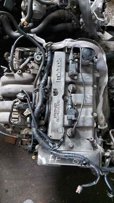Двигатель MAZDA Мазда FP FS на 2 катушках трамблерный