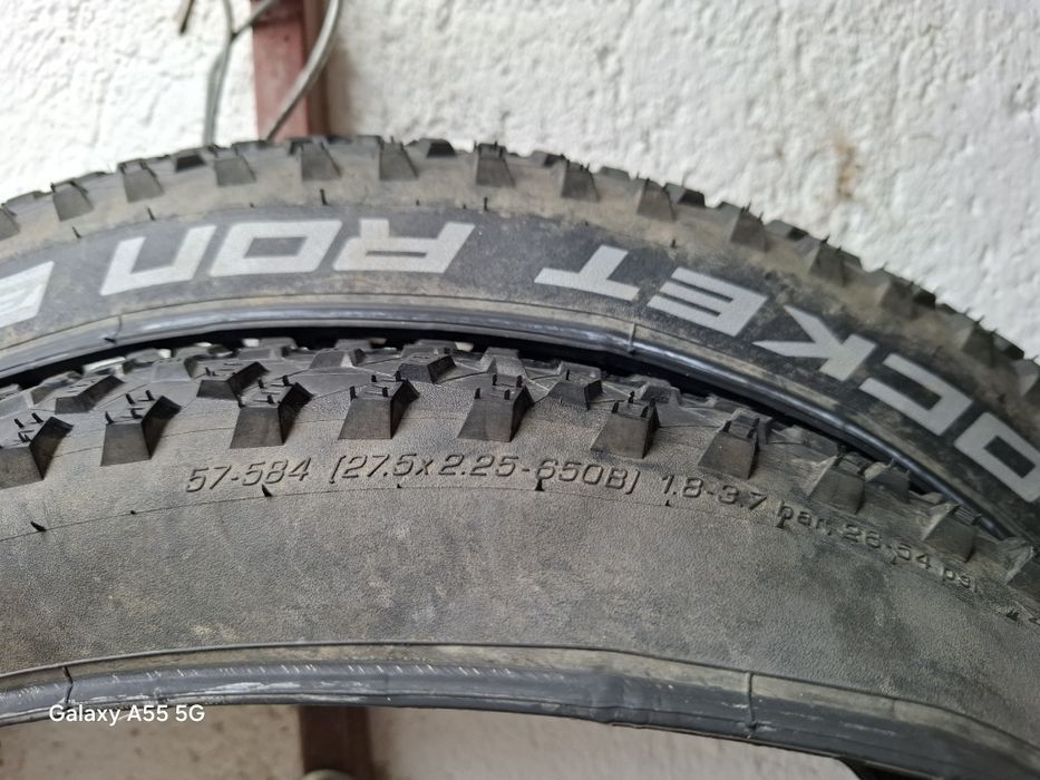 Anvelope bicicleta Schwable Rocket RON 27.5 achiziționate în octombrie
