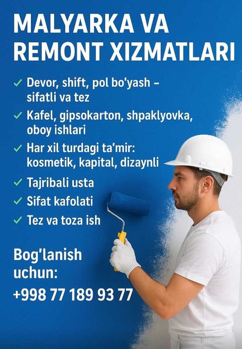 REMONT KVARTERA Malyarka addelka