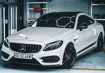 Mercedes C220 //Packet C63 AMG//Maxhaust//Burmaster//2017
