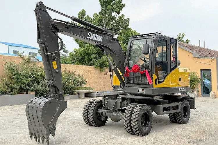 Колесный экскаватор SZL75