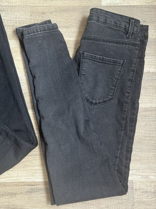 Дамски еластични дънки с висока талия размер S