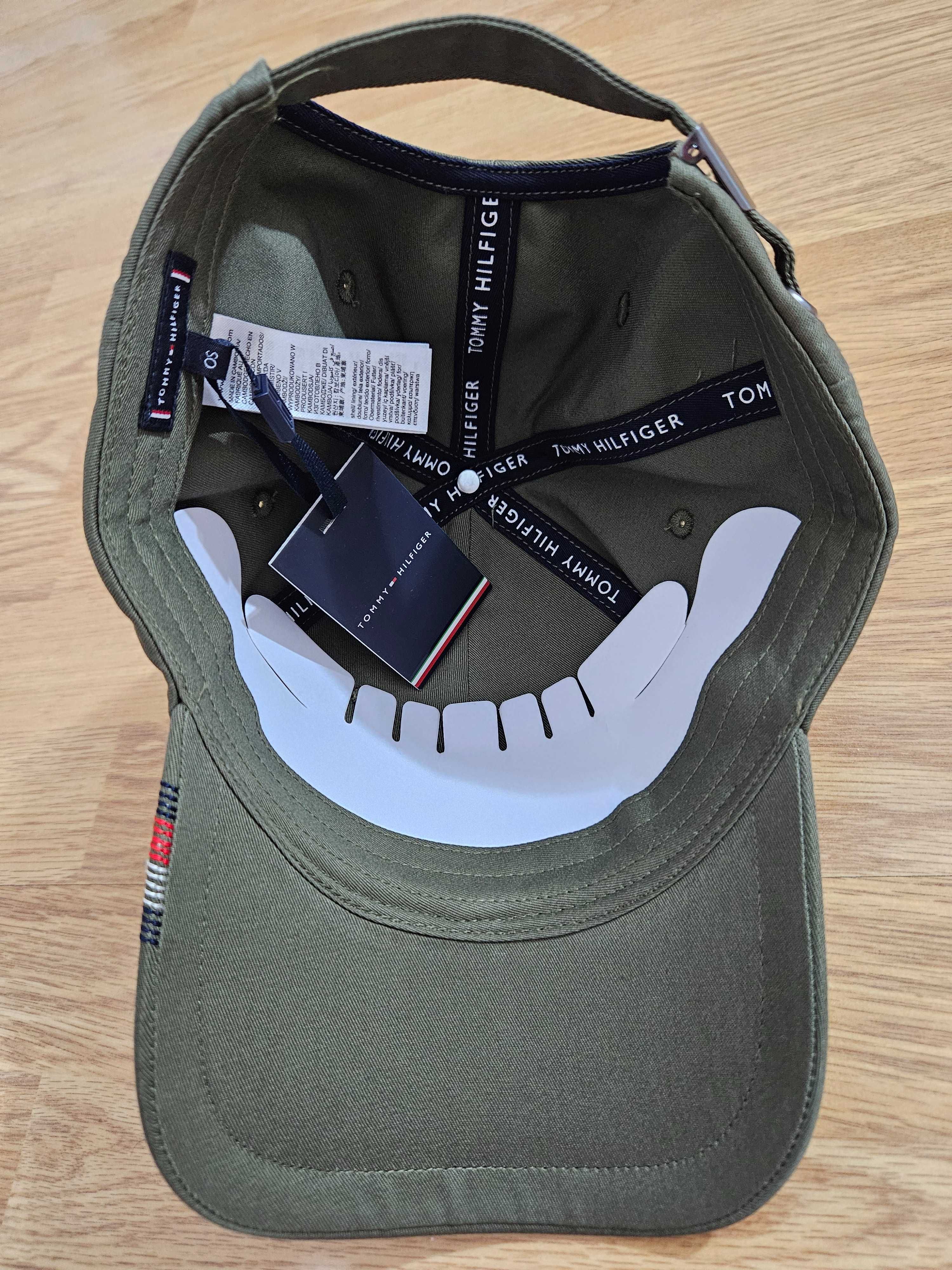 SAPCA Tommy Hilfiger BASEBALL cu Șase Panouri și BRODERIE LOGO
