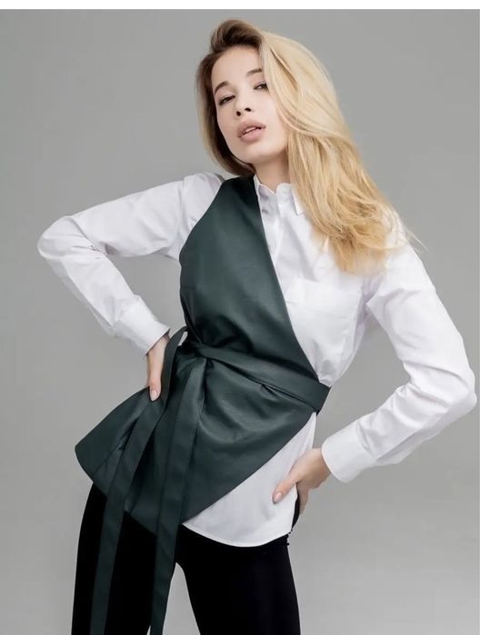 Жилет на одно плечо