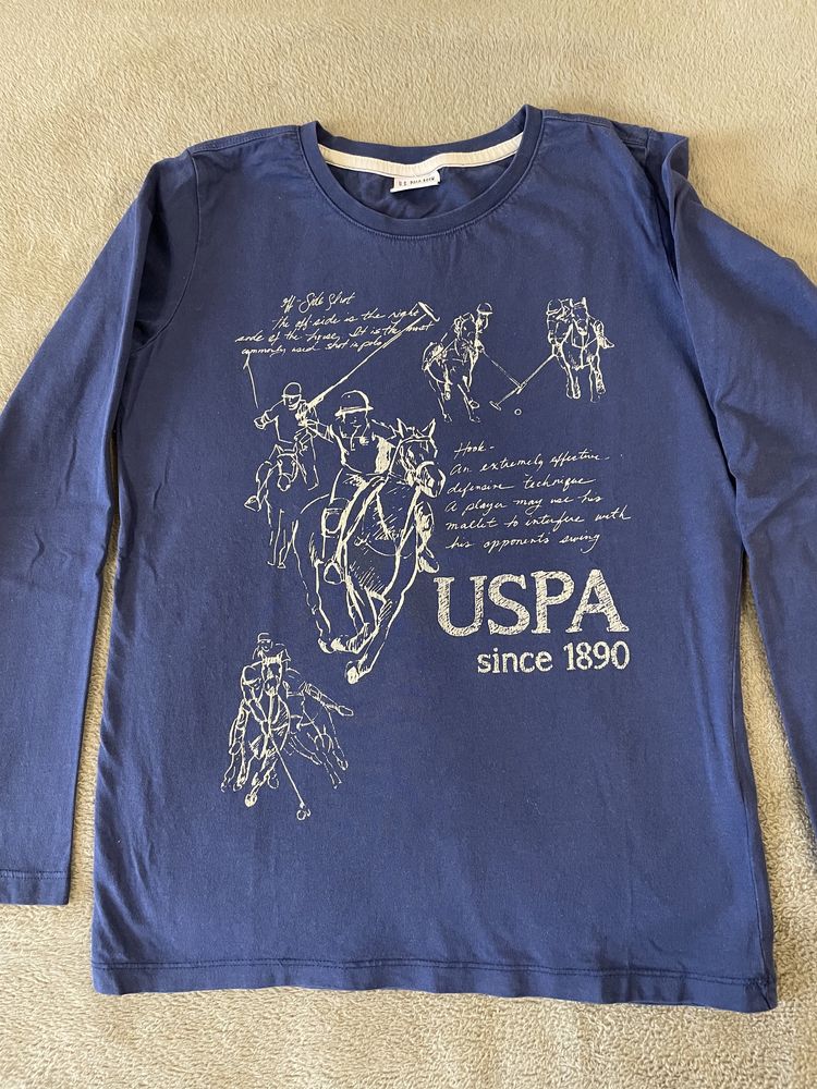 Блуза с дълъг ръкав за момче 11-12г., ръст 146-152см., U.S.POLO ASSN.