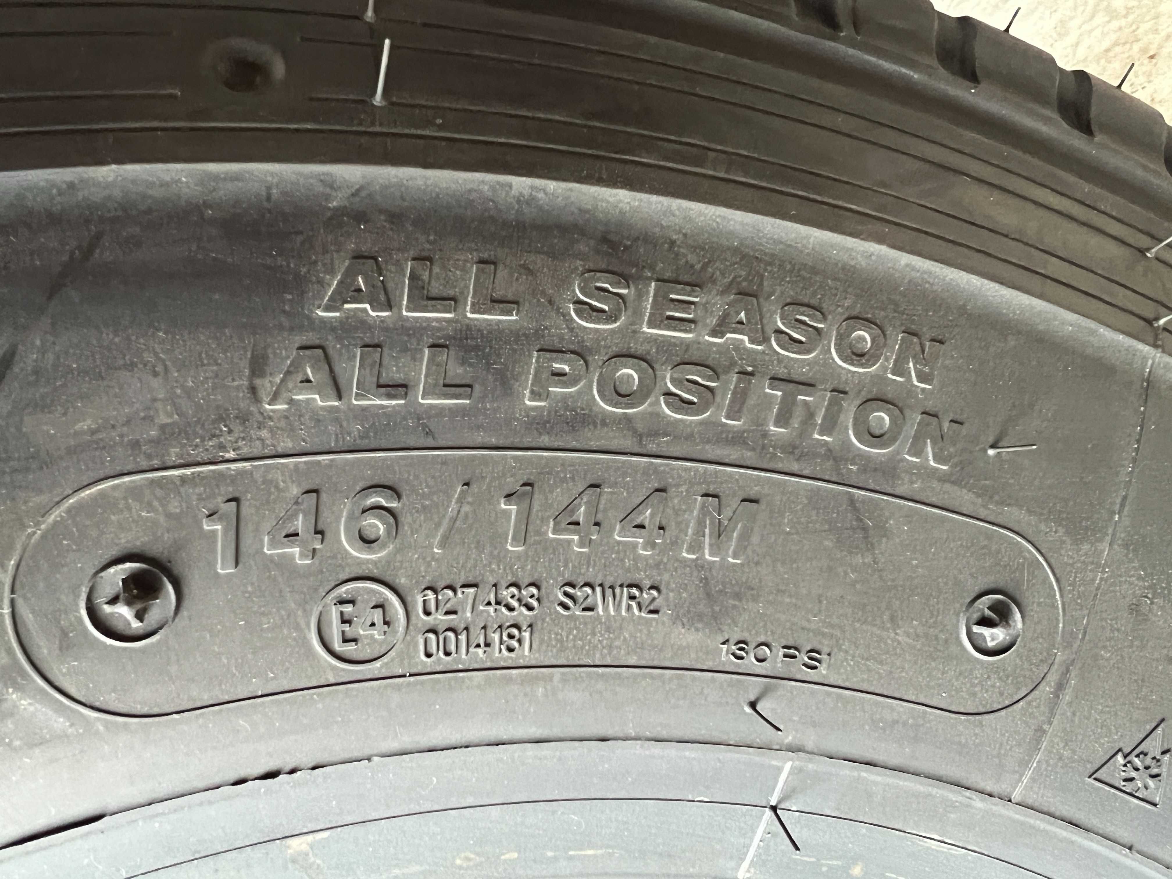 2 Нови гуми 285/70R19.5 Bridgestone M788 ALL 146/144M M+S3PMFS DOT2024