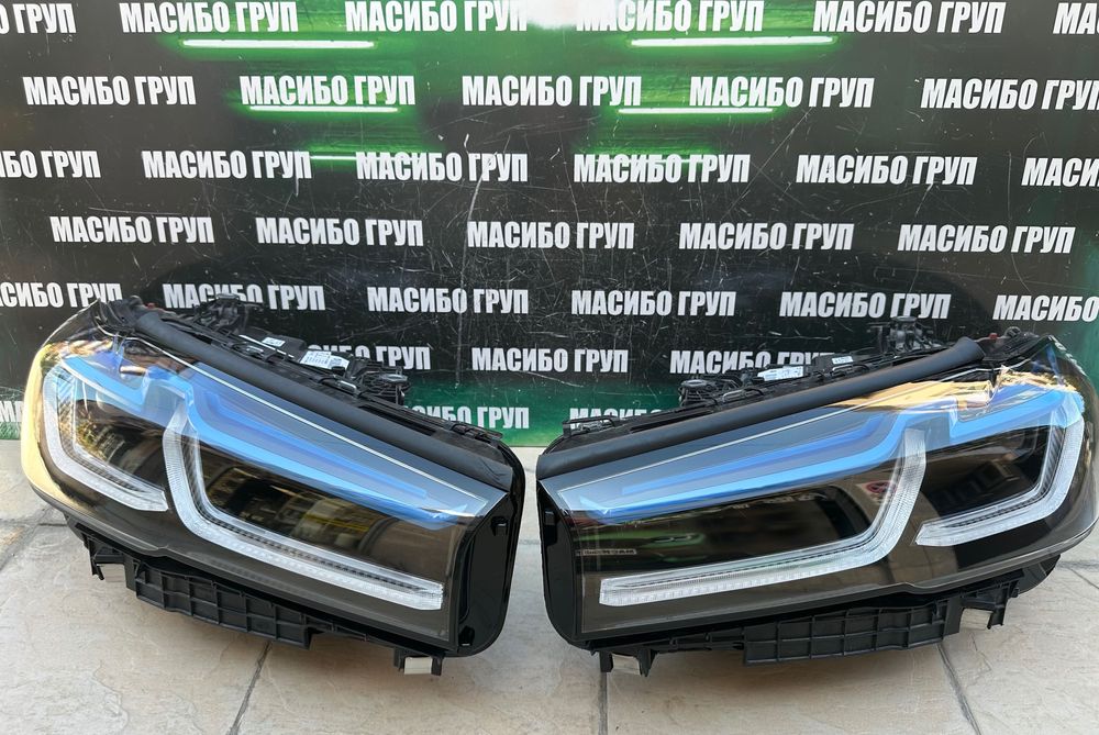 Фарове far BMW Laser фар Black за Бмв 5 Г30 Г31 фейс Bmw G30 G31 LCI