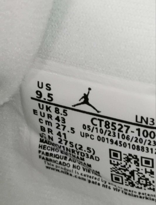 Jordan 4 Retro White Oreo