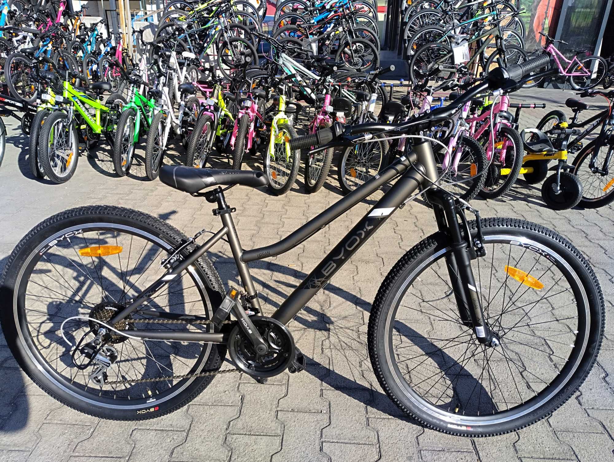 BYOX Велосипед 26" URBAN сив