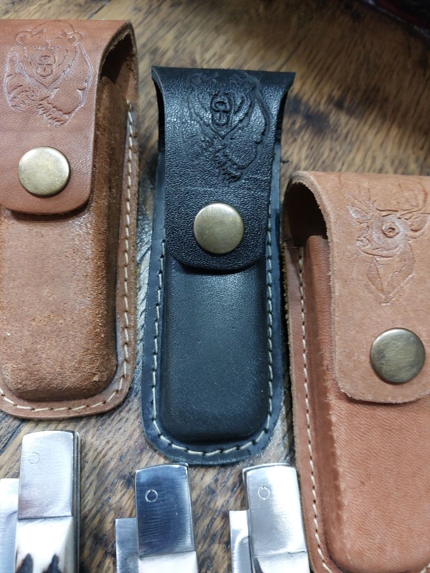 Teaca briceag piele
