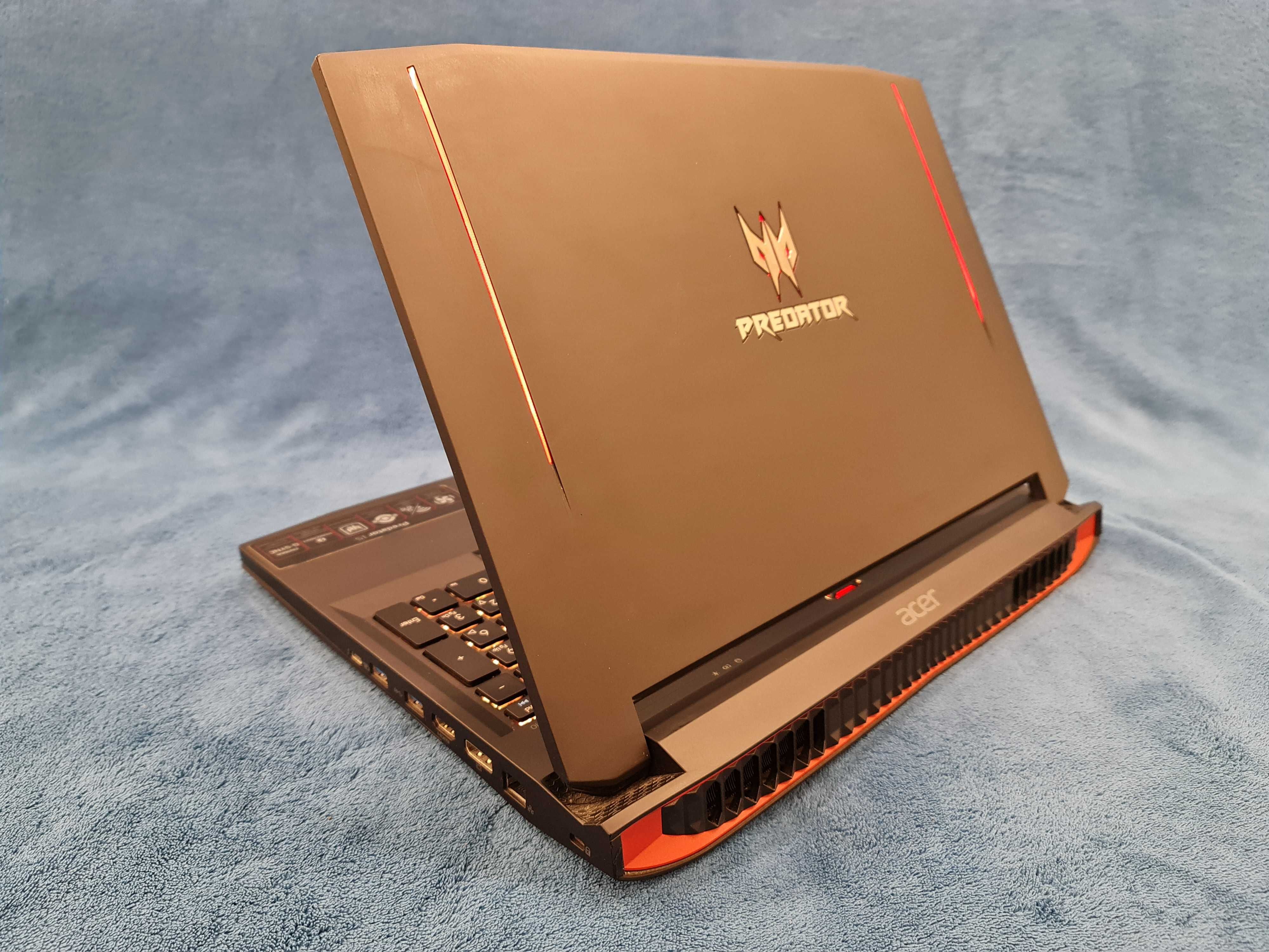 Laptop gaming acer Predator, intel core i7, video 8 GB , 32 gb , 17,3"