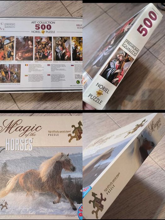 2 Jocuri puzzle 500 piese si 239 piese Noriel