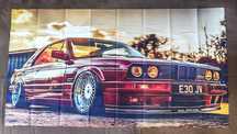 Текстилен банер "BMW E-30"