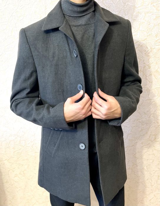Мужское кашемировое пальто